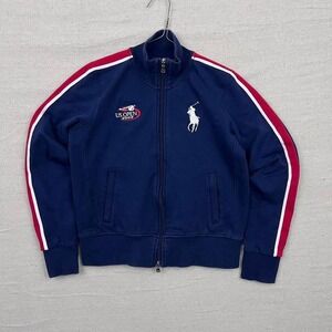 Polo Ralph Lauren Tennis US Open 2009 Full‎ Zip Up Ballperson Jacket Big Pony